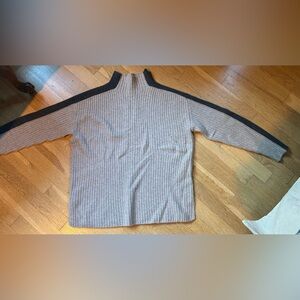Garnet Hill Cashmere funnel neck sweater
